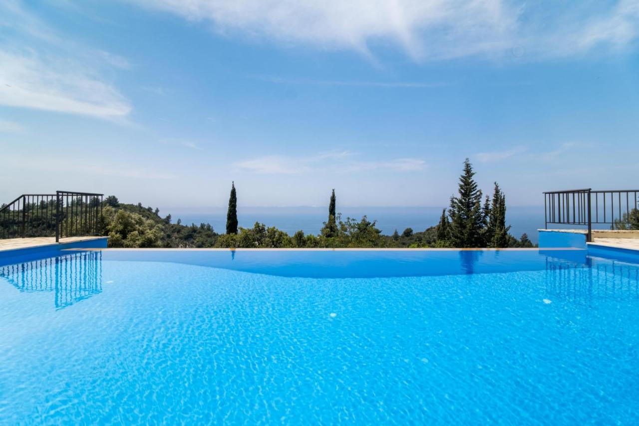 Sapphire Blue Villa Kalamítsi Buitenkant foto