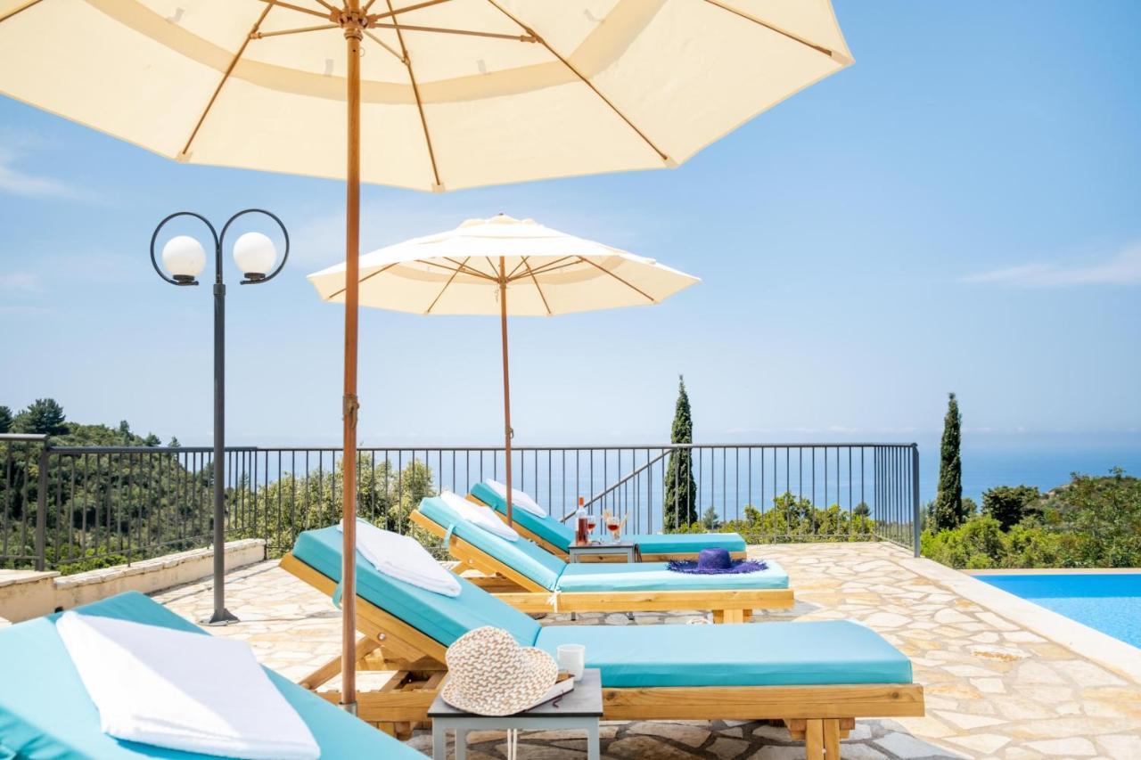 Sapphire Blue Villa Kalamítsi Buitenkant foto