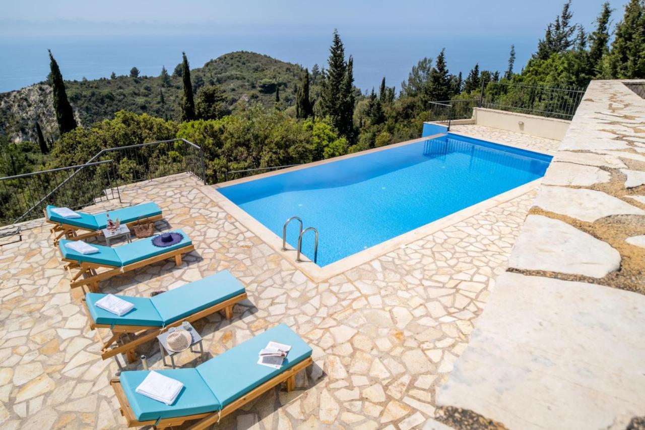 Sapphire Blue Villa Kalamítsi Buitenkant foto