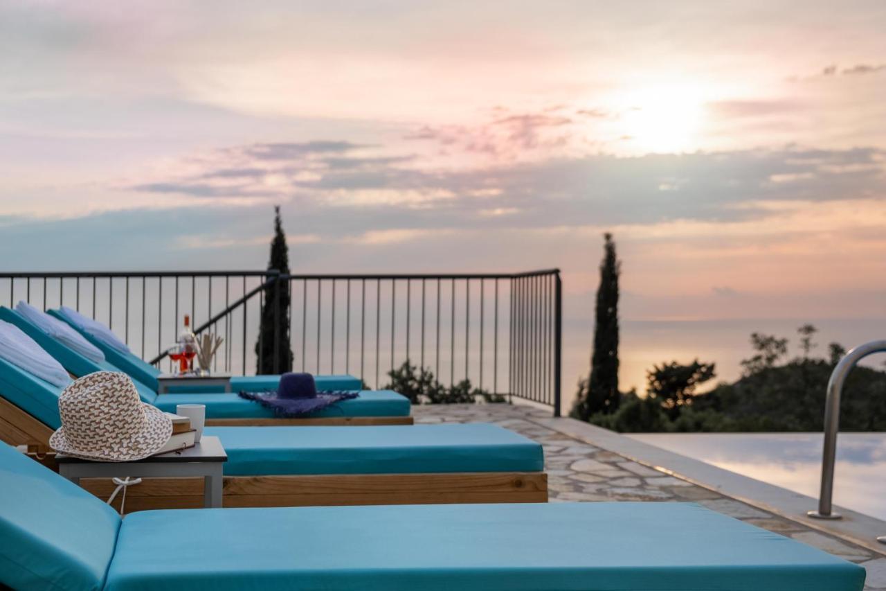 Sapphire Blue Villa Kalamítsi Buitenkant foto